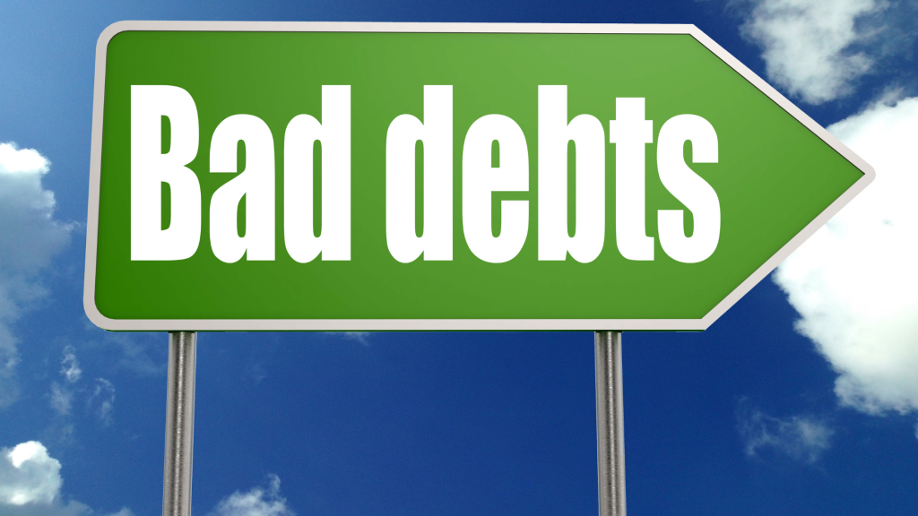 Hard Work for Bad Debts